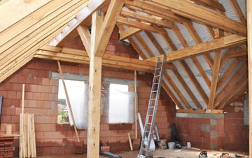 Nately Scures attic trusses