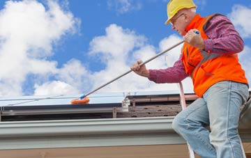 Nately Scures soft wash roof cleaning